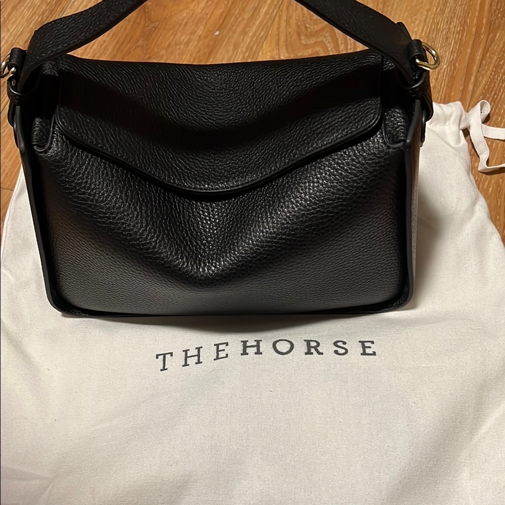 The Horse Black Clementine Bag